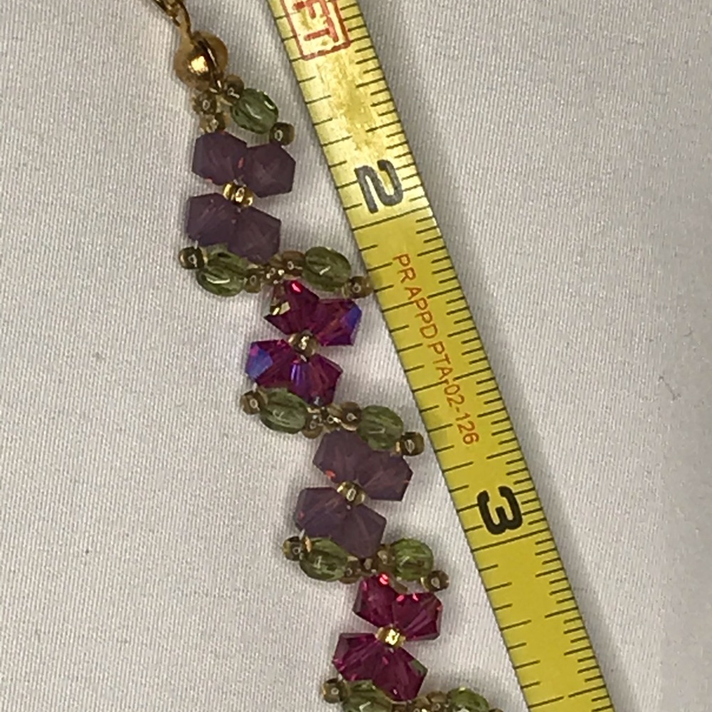 Swarovski crystal bracelet, handmade - Picture 5 of 5